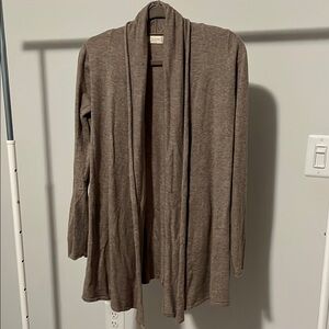 Altar'd State Brown Waterfall Cardigan Sweater